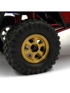 Yeah Racing Alu 6-Speichen Beadlock Felge gold (4) für Traxxas TRX-4M