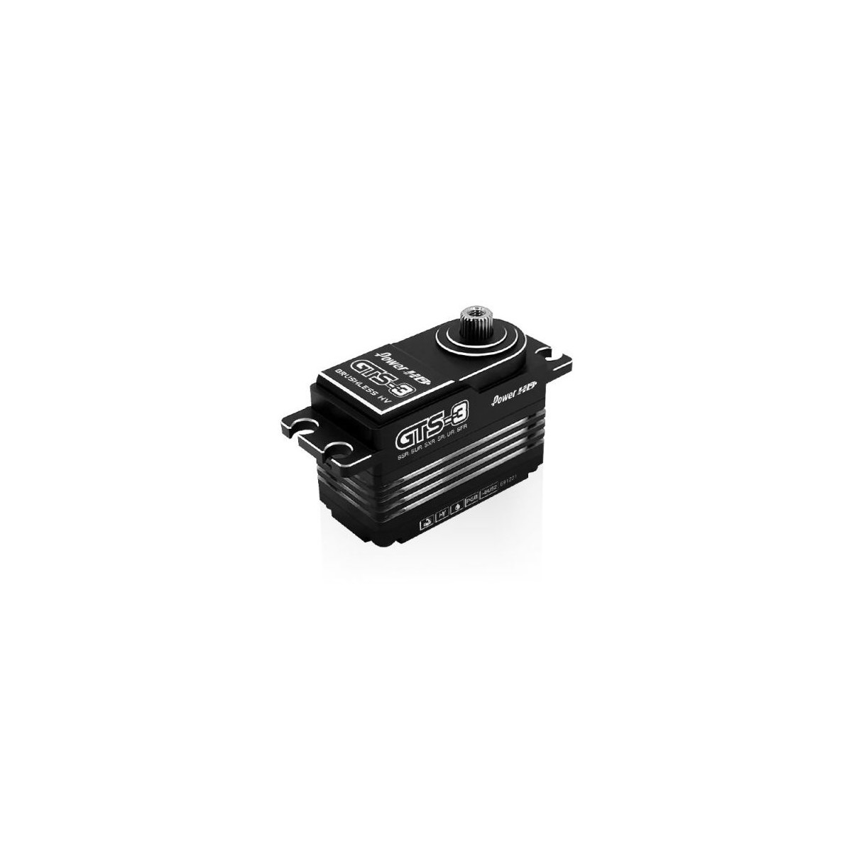 Power HD Servo GTS 3 Low Profile HV MG Brushless Alum...