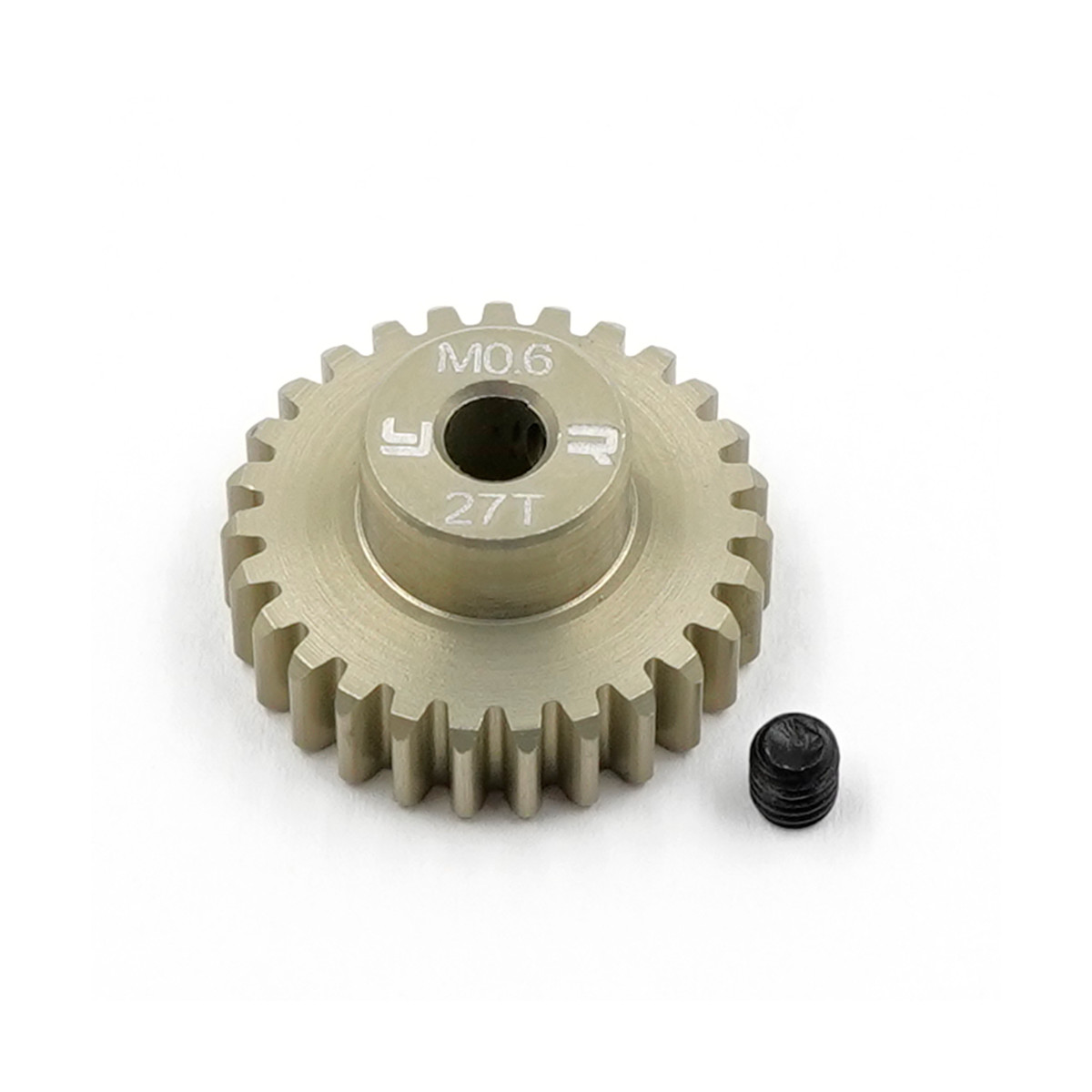 Yeah Racing Alum Pinion Gear 27T (7075 Hard Coating) M0.6