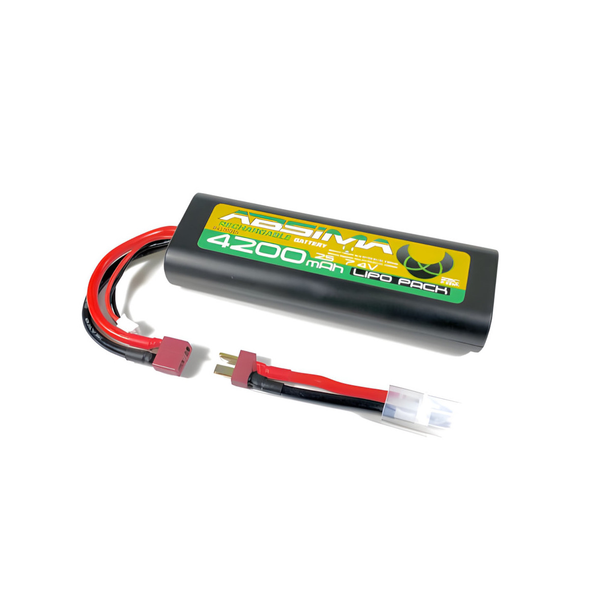 Absima LiPo Stickpack 7.4V-25C 4200mAh Round Hardcase