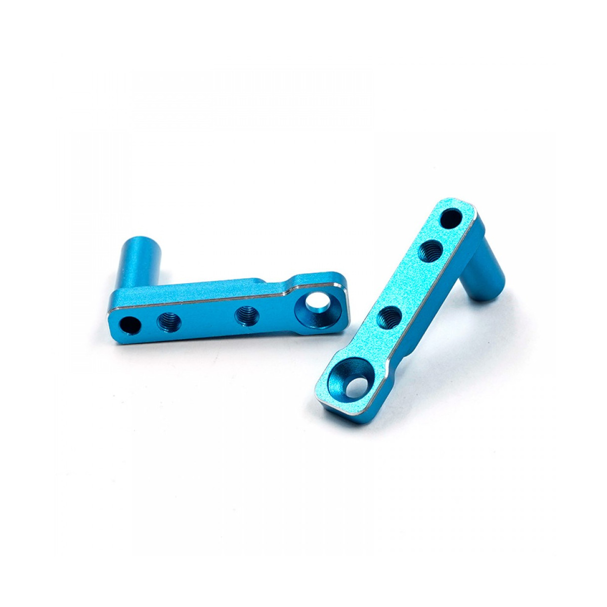 Yeah Racing Servo Mount blau (2) für BBX (BB-01)