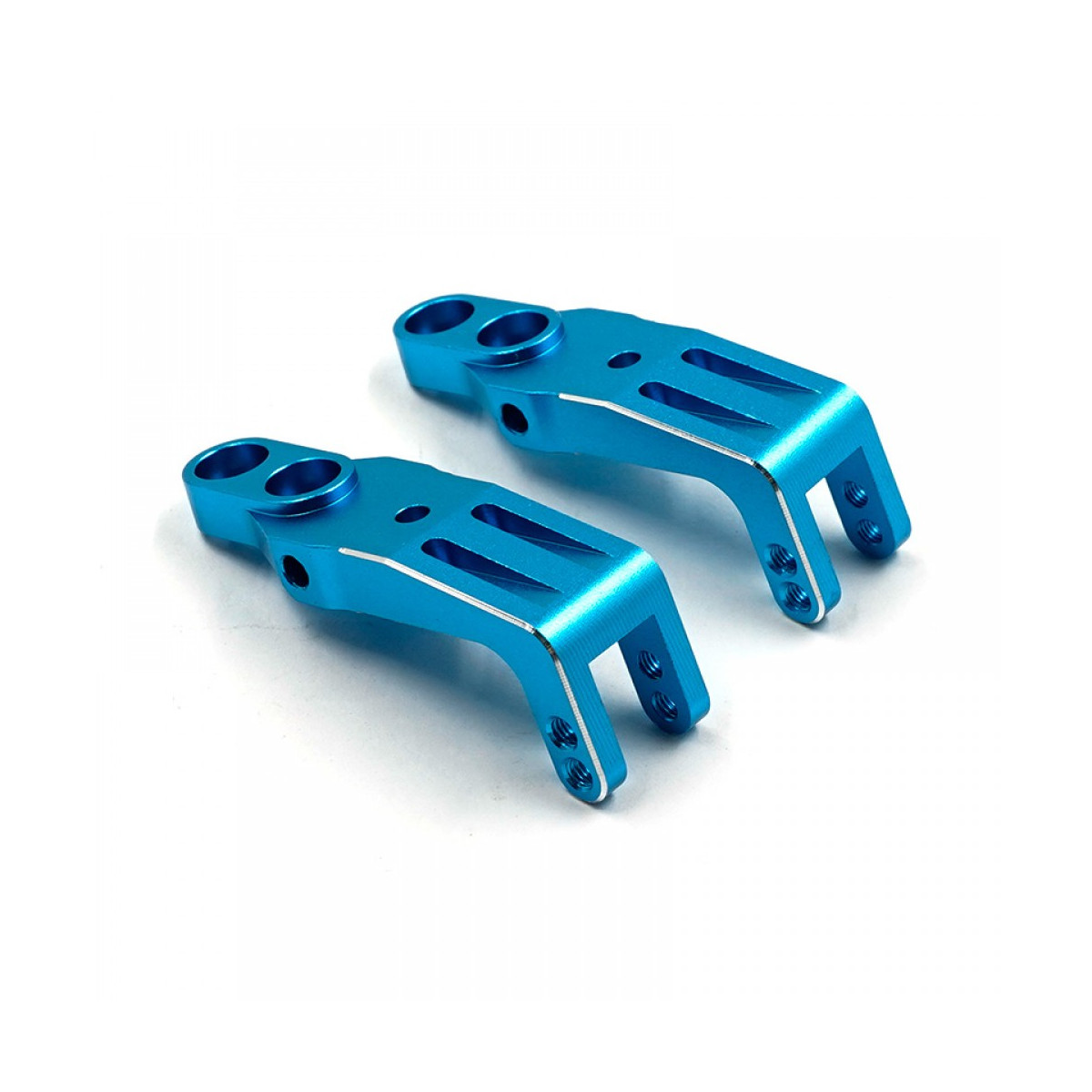 Yeah Racing Alu Shock Mount blau (2) für BB-01 BBX