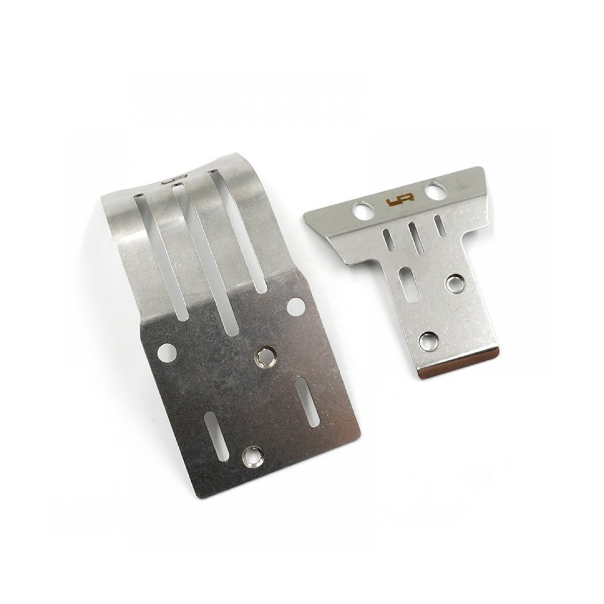 Yeah Racing Stainless Steel Chassis Protector Plate front...