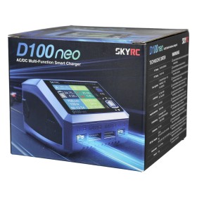 SkyRC Ladegerät D100neo 2-Ladeausgänge LiPo 1-6S 10A 100W AC/DC