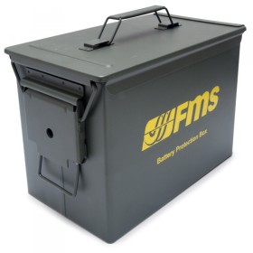 FMS Stahl LiPo Aufbewahrungsbox LiPo Safe Big 328x185x226mm