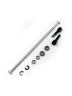 Xtra Speed Aluminum Main Drive Shaft w/G45 Steel Joint For Tamiya TA01/Top Force