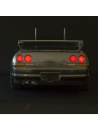 Tamico light buckets (front & rear) for Tamiya Nissan Skyline GT-R R33
