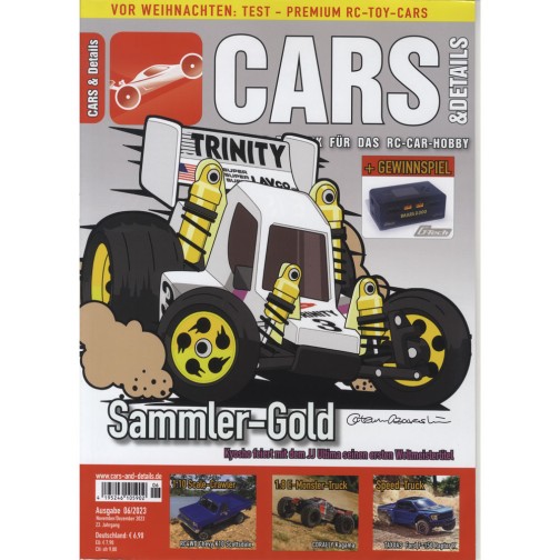 Zeitschrift Cars & Details Ausgabe 6 November/Dezember 2023