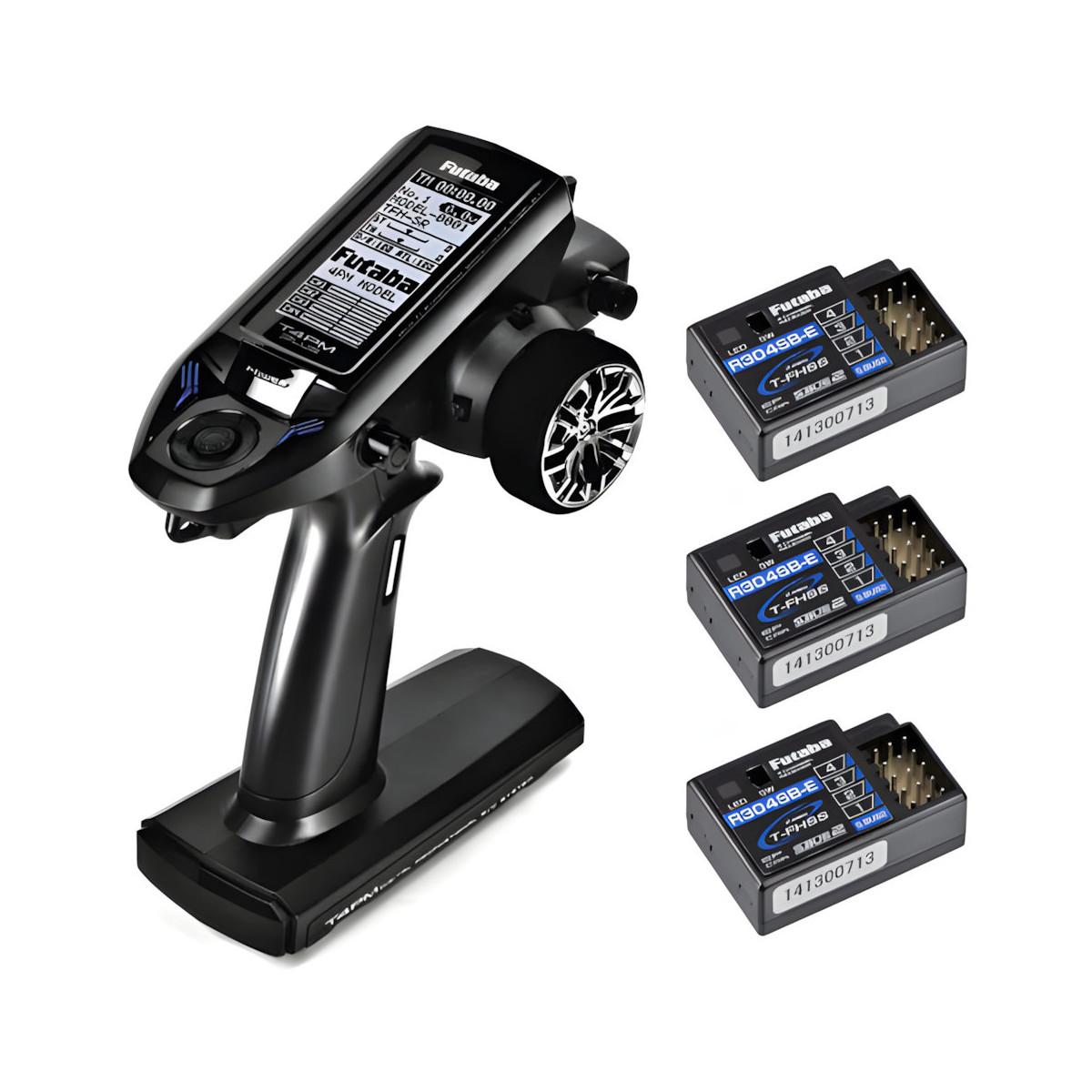 Futaba radio remote control T4PM Plus 2.4GHz T-FHSS + 3x...
