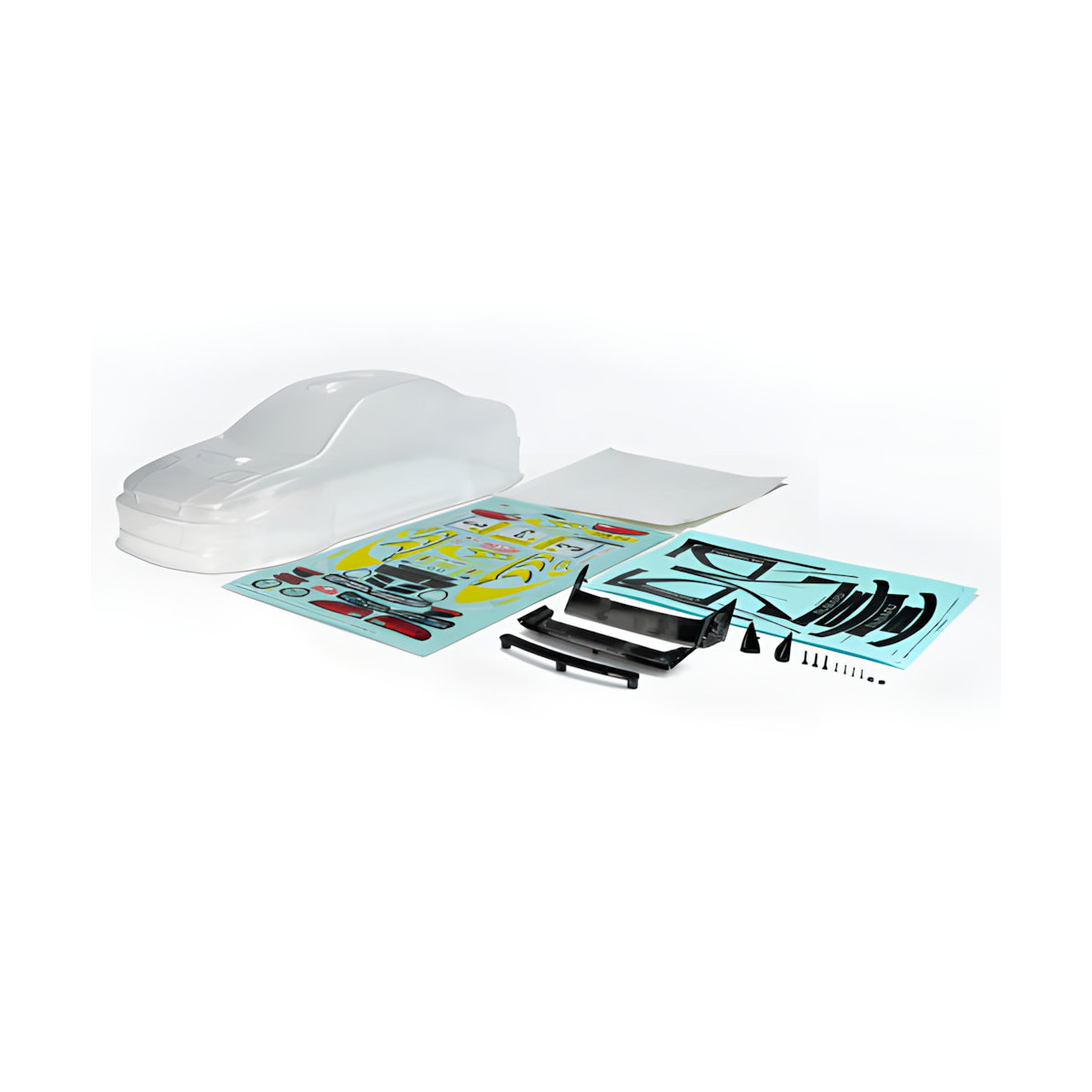 Carisma Body-Set Subaru WRC 1997 M48S 1:8 (clear)