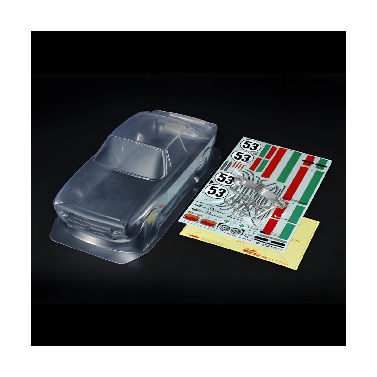 Tamiya 51729 Karosserie-Satz Alfa Romeo Giulia Club RS...