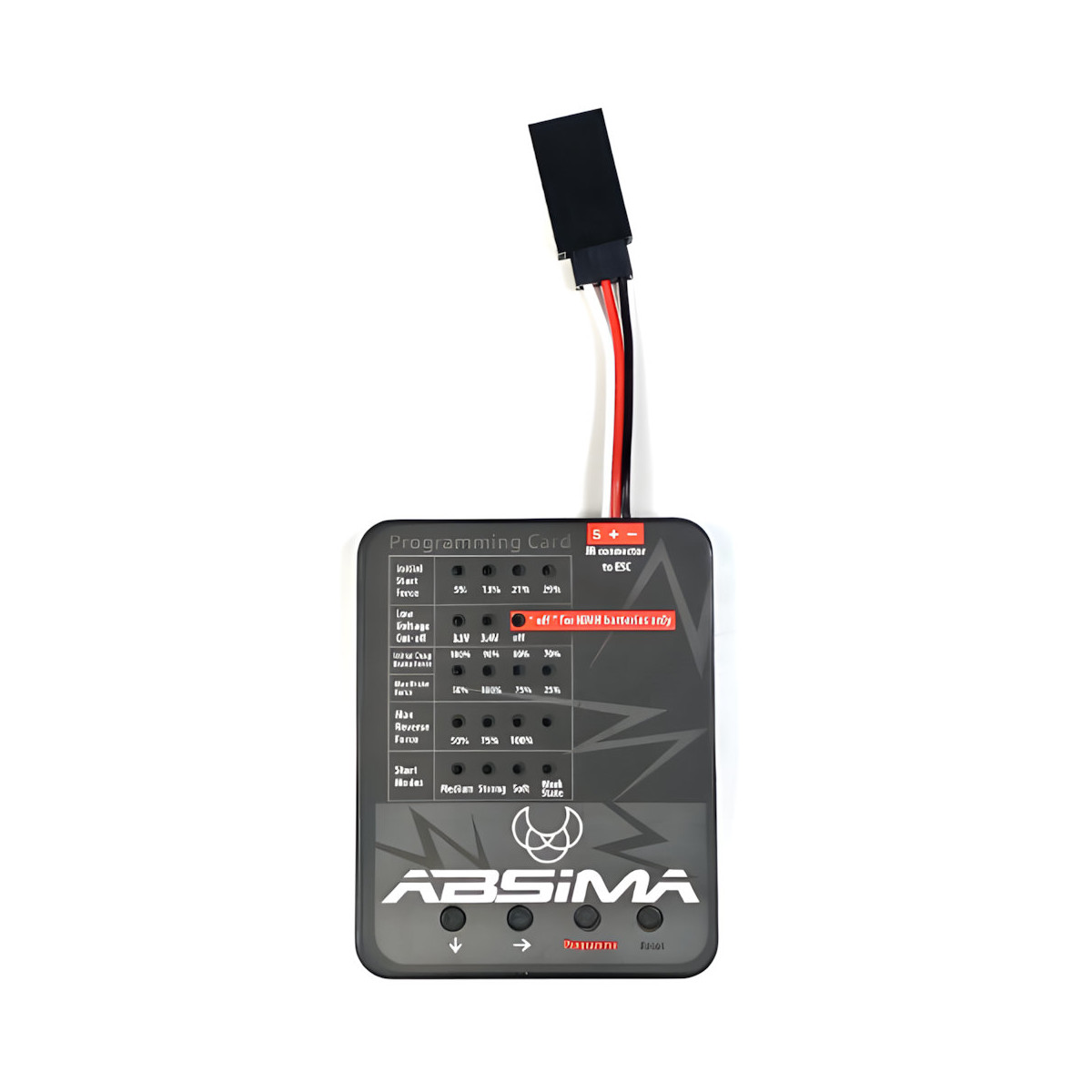 Absima Programmierkarte für V2 Brushed Regler