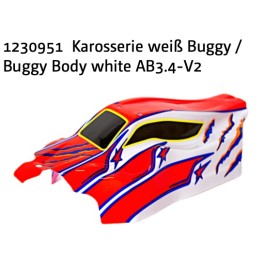 Buggy Karosserie weiß AB3.4-V2