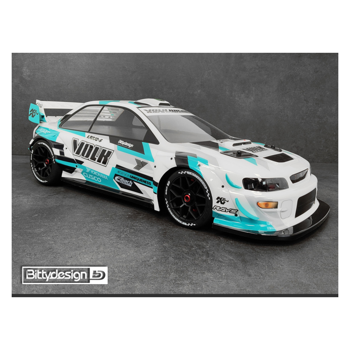 Bittydesign KANJO-S 1/7 clear body for ARRMA Felony,...