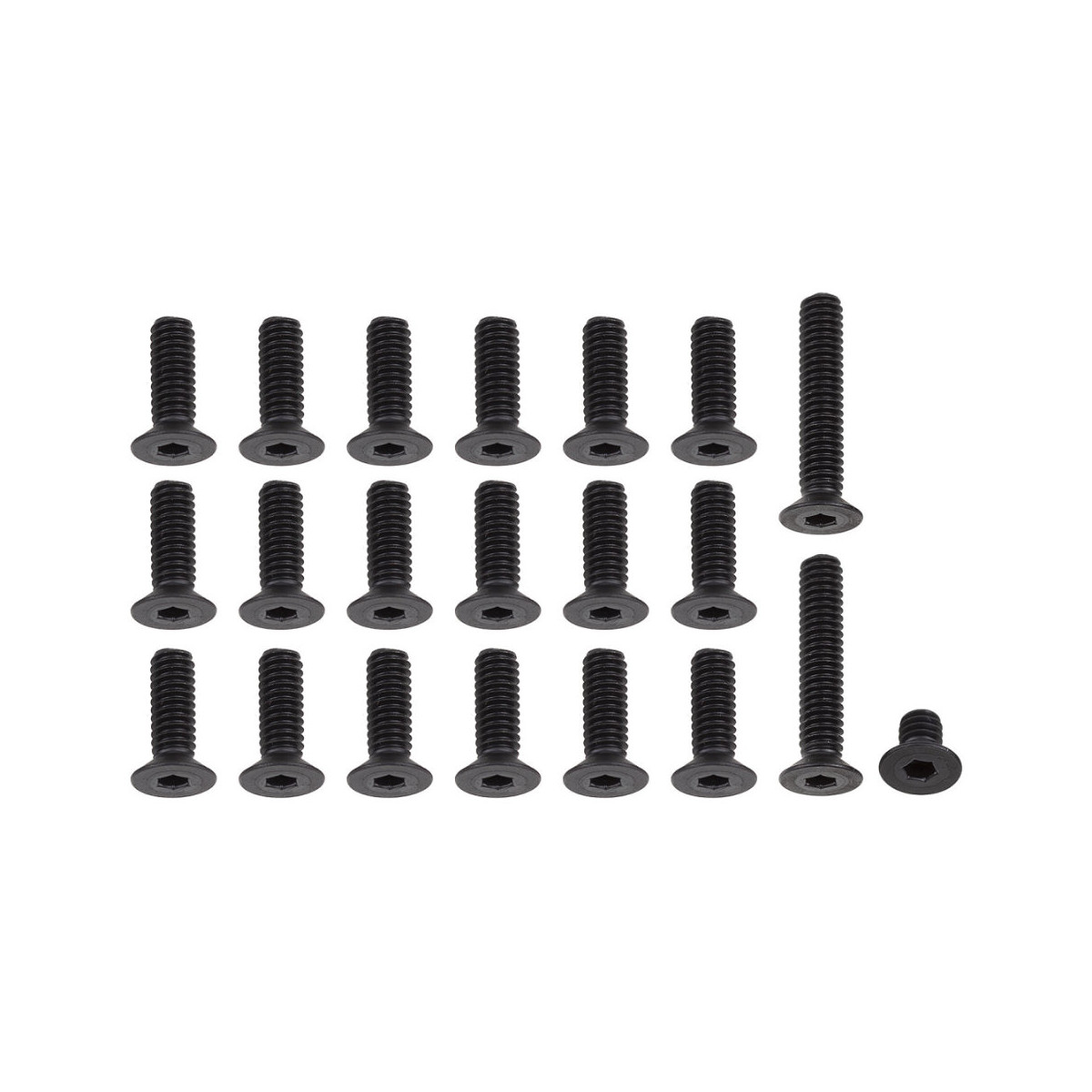 Team Associated RC10CC 8-32 Screw Set black