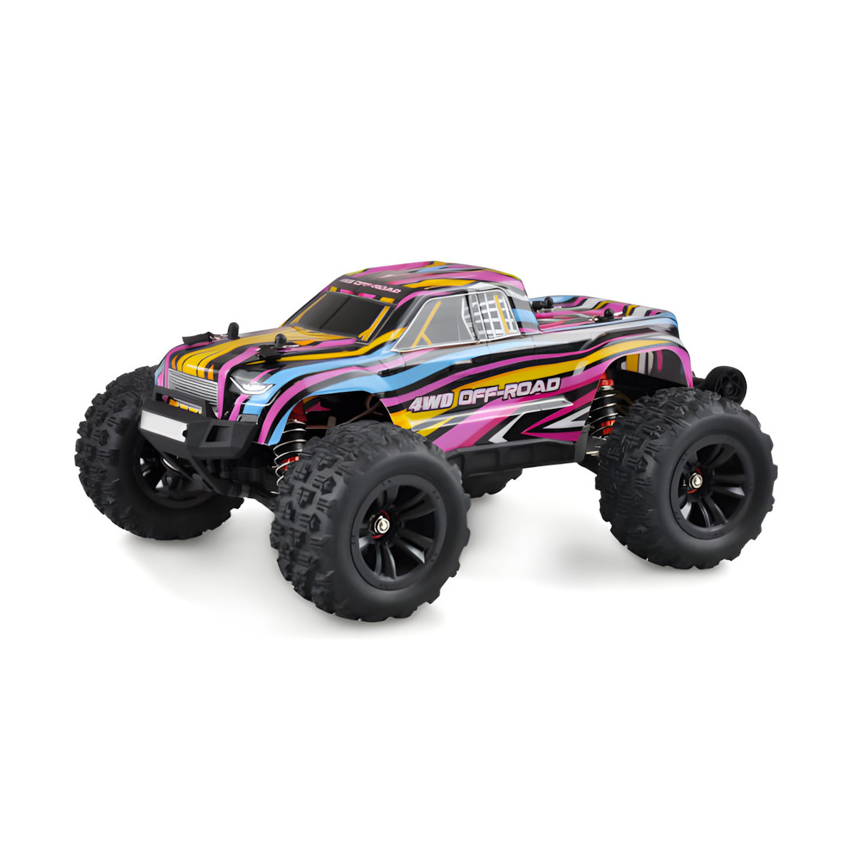 Amewi Hyper GO Monstertruck Brushless 4WD 1:16 RTR blau/rot