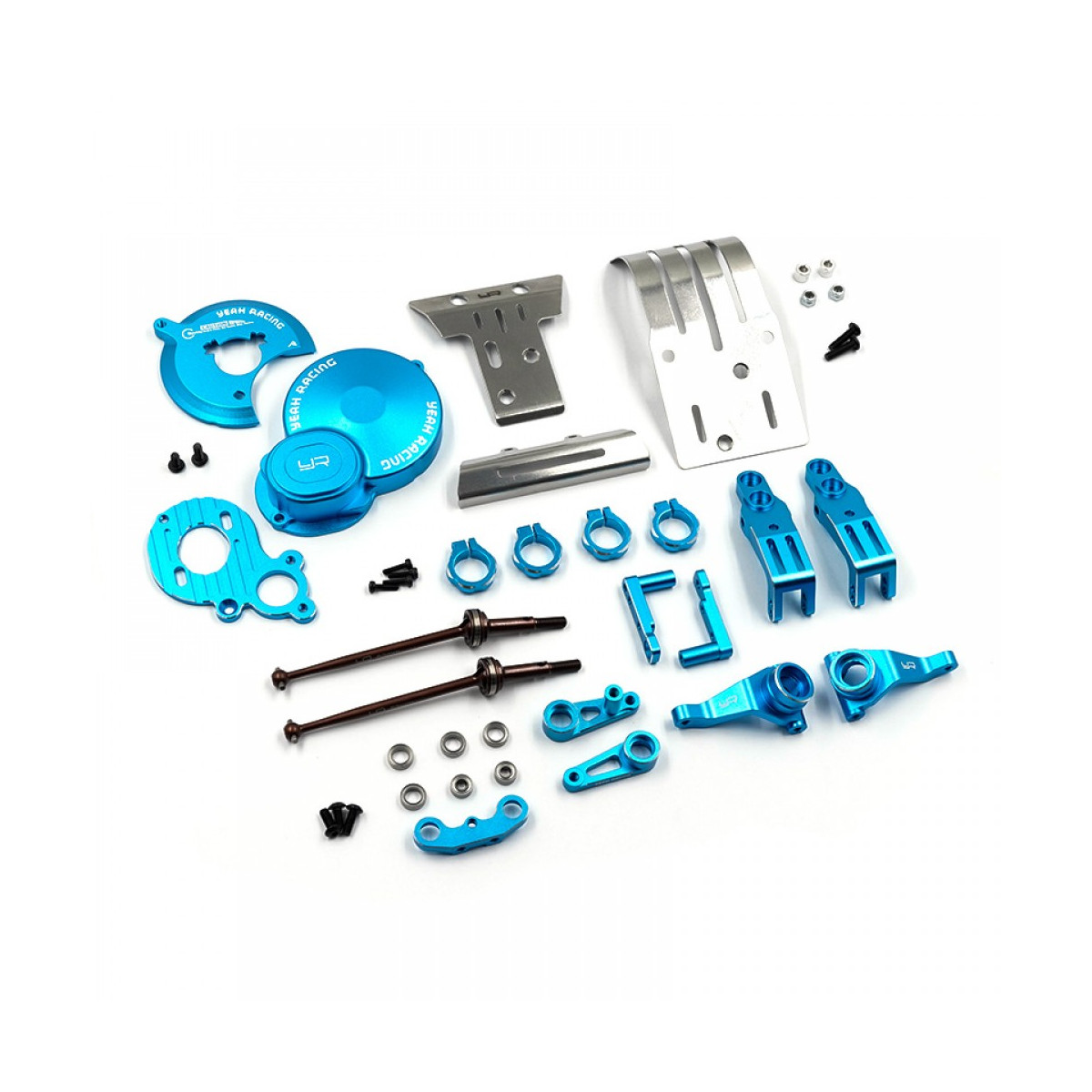 Yeah Racing Conversion Kit für BB-01 BBX blau