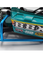 Yeah Racing Alu Side Bumper Set für BB-01 BBX blau