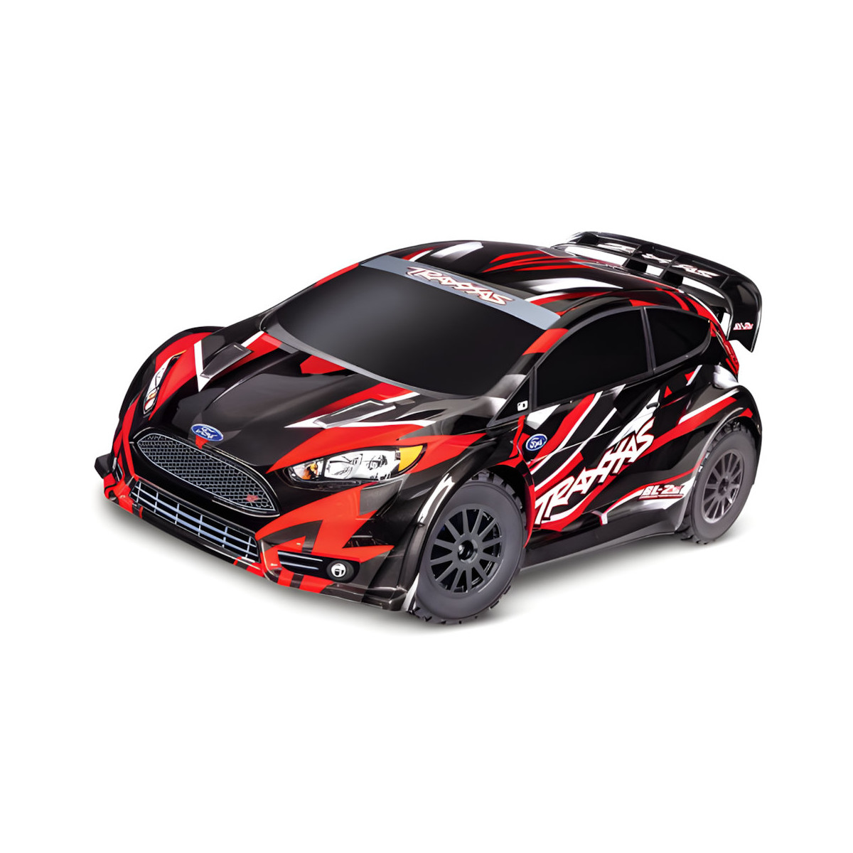 Traxxas Ford Fiesta ST 4x4 BL-2S red 1:10 Rally RTR