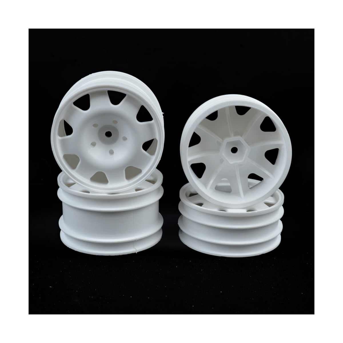 JC Wheels Kyosho Optima Mid 4WD - white (4)