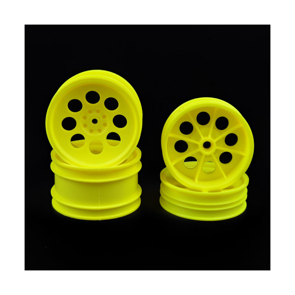 JC Wheels Kyosho Ultima Pepperpot 2WD - yellow (4)