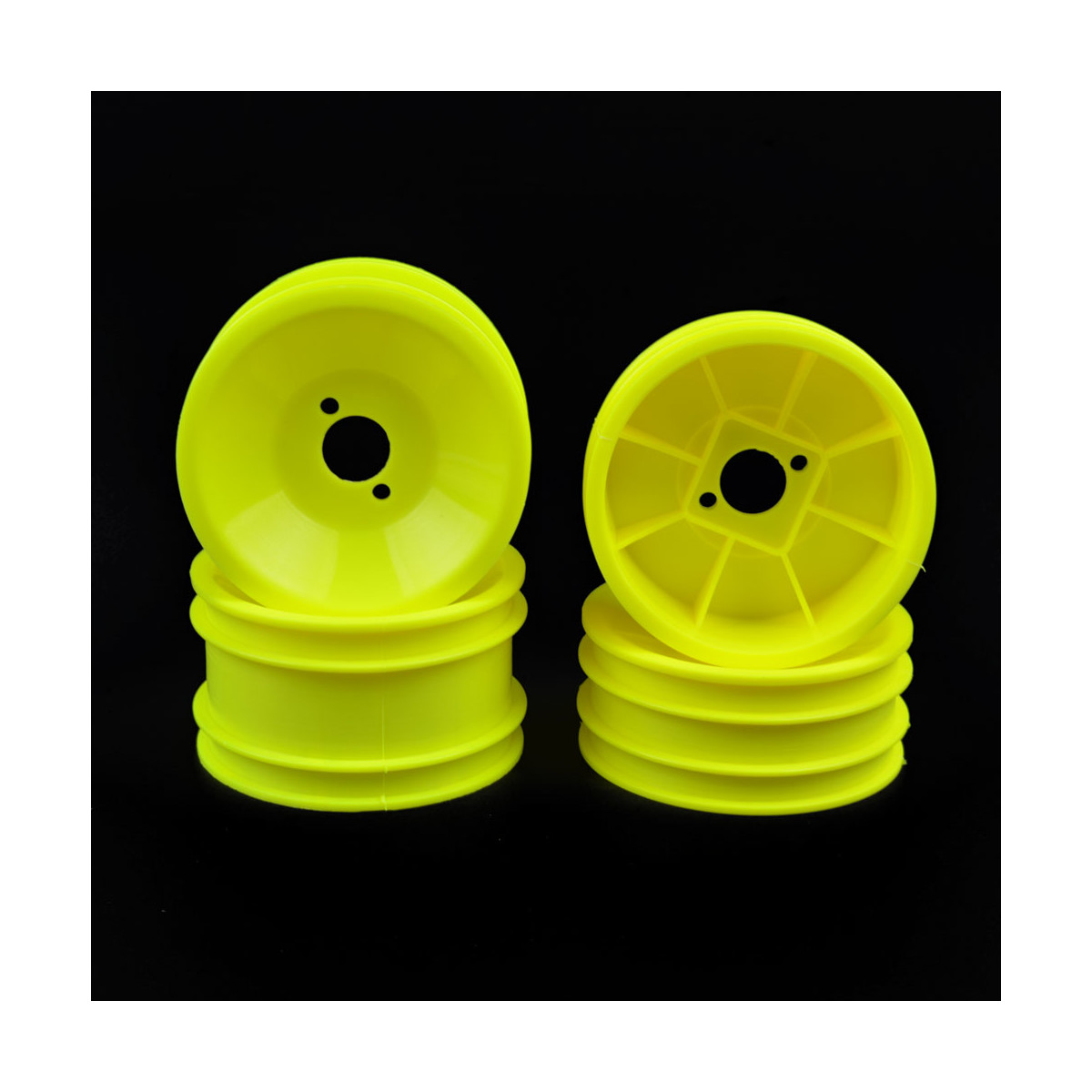 JC Wheels Yokomo 870c dished 4WD - yellow (4)