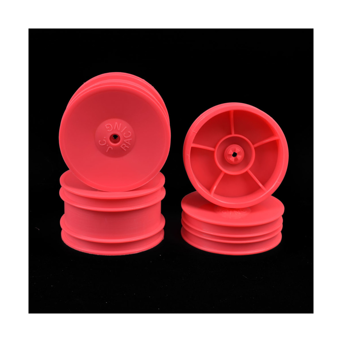 JC Wheels Schumacher Cougar/Topcat dished 2WD - pink (4)
