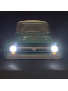 Tamico Lichteinsätze (vorne&hinten) für Tamiya Squash Van GF-02