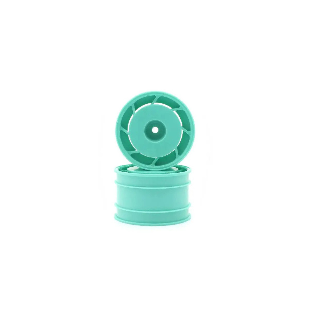 Kyosho Felgen hinten 1:10 8D 50mm Pepermint Green (2)...