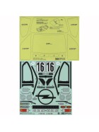 Tamiya 19490126 Aufkleber/Sticker Opel Kadett GT/E