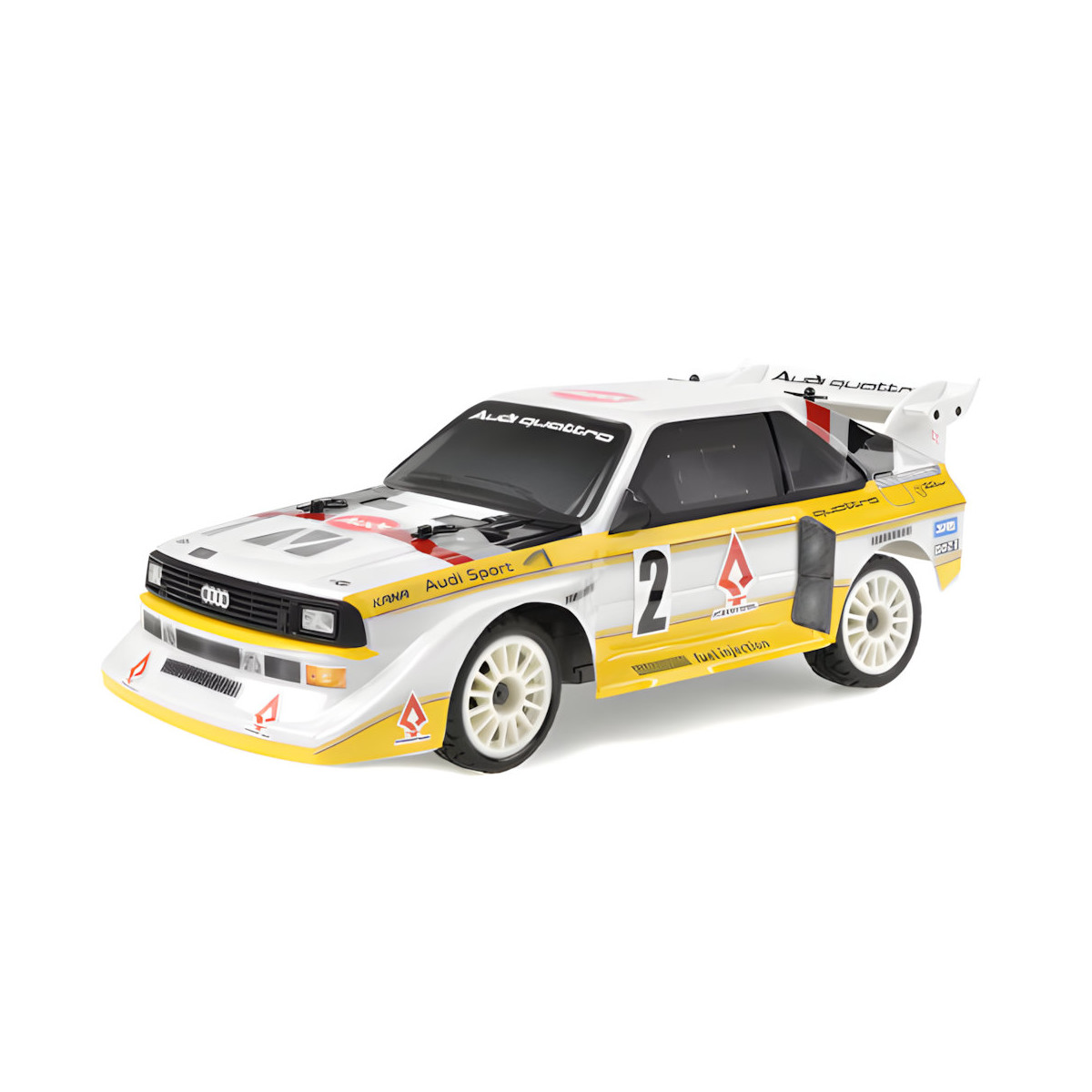 Carisma GT24 Audi Sport Quattro S1 1985 4WD Brushless RTR...