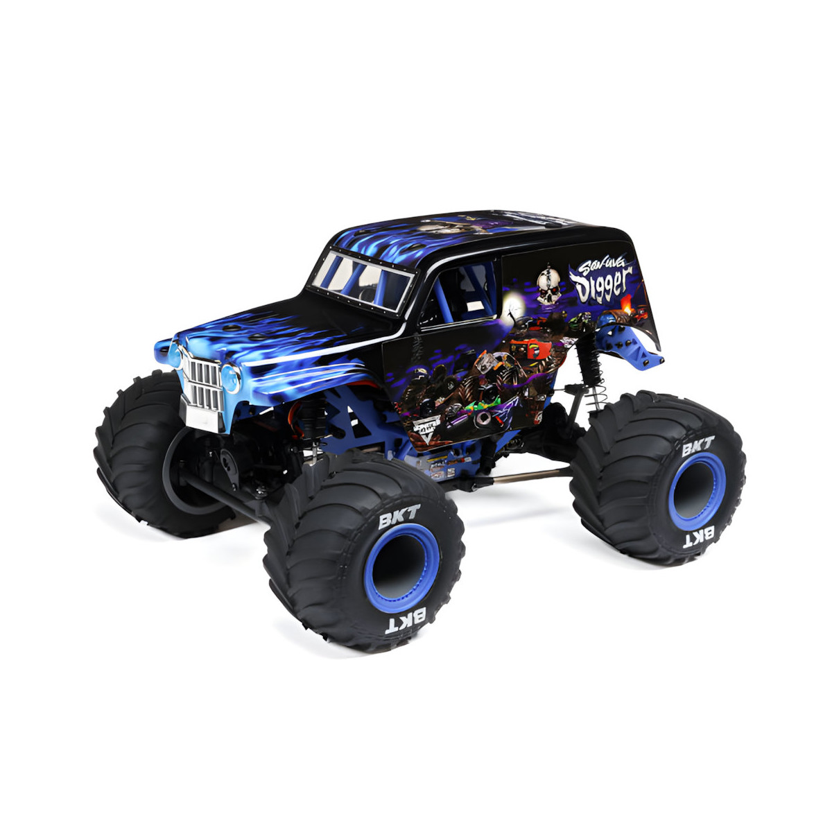Losi Mini LMT 4X4 Brushed Monster Truck Son-Uva Digger...