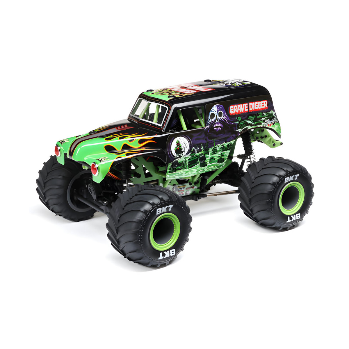 Losi Mini LMT 4X4 Brushed Monster Truck RTR, Grave Digger...