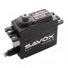 Sav&ouml;x SC-1258TG+ Digital-Servo (12kg) Black Edition