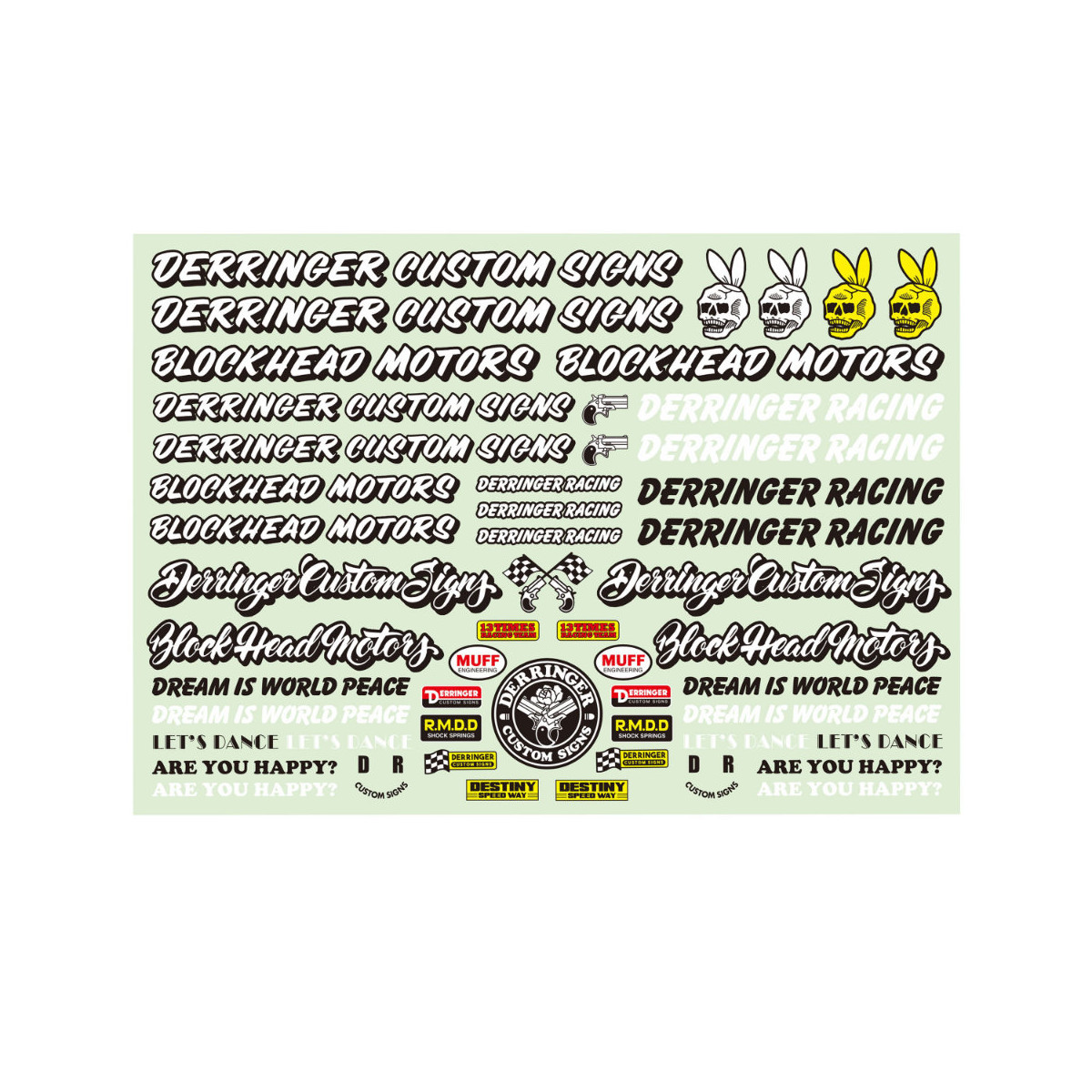 Blockhead Motors x Derringer Custom Signs Collaboration...