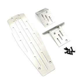 Yeah Racing Edelstahl Chassis Protector Plate Set für Kyosho Optima Mid