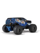 Arrma GORGON 4X2 MEGA 550 Brushed Monster Truck RTR 1:10 Blue