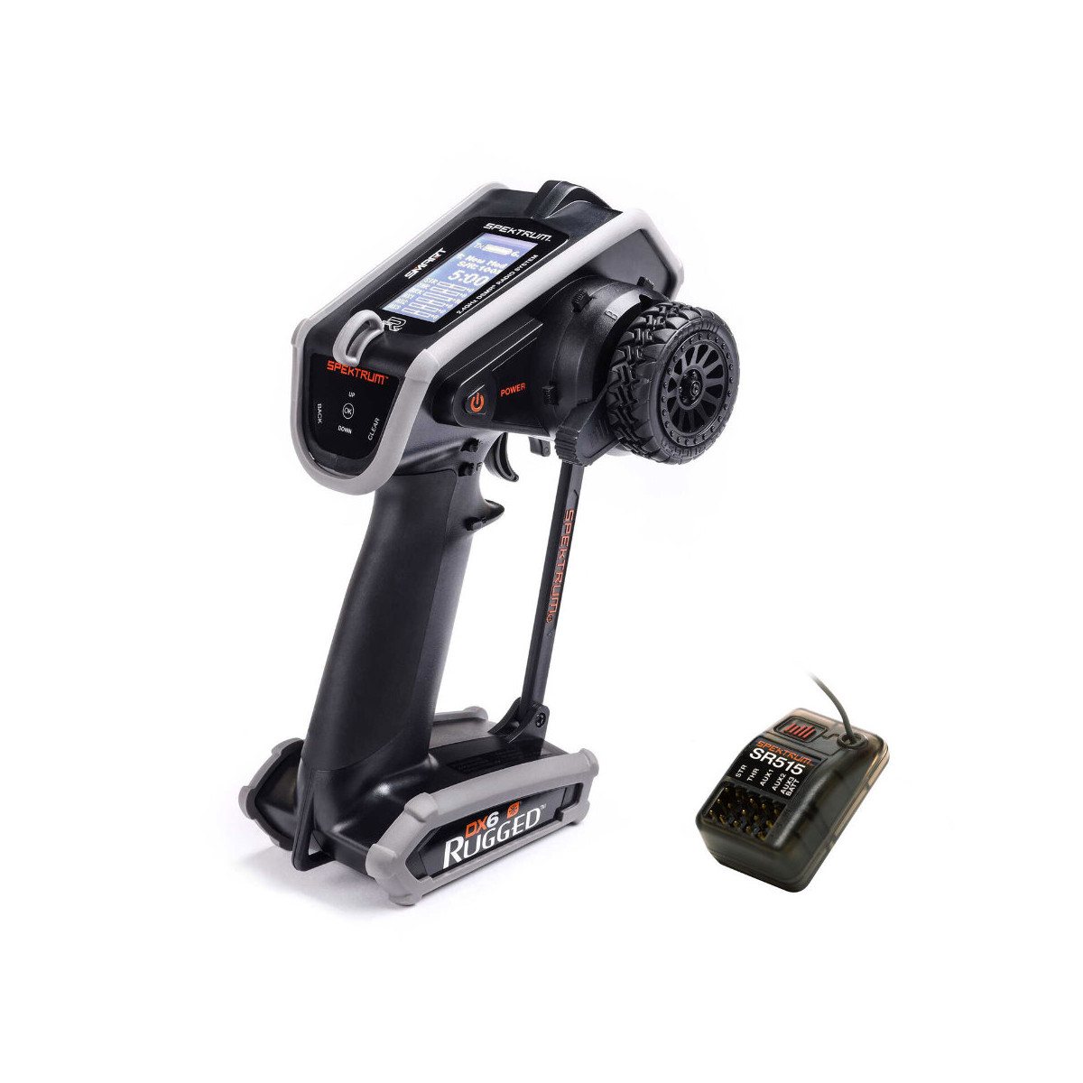 Spektrum DX6 Rugged DSMR Transmitter with SR515 Receiver