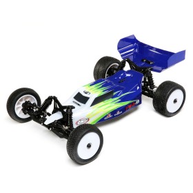 B-Ware Team Losi Mini-B 2WD Buggy RTR 1:16 Brushed Blue/White
