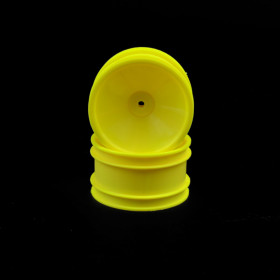 JC Wheels AE-RC10 dished REARS only- Yellow (2)
