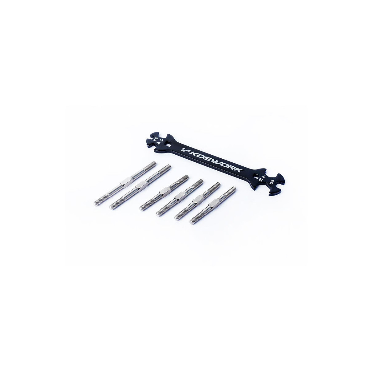 Koswork Heavy Duty Gewindestangen-Set (6) für Kyosho Ultima & JJ