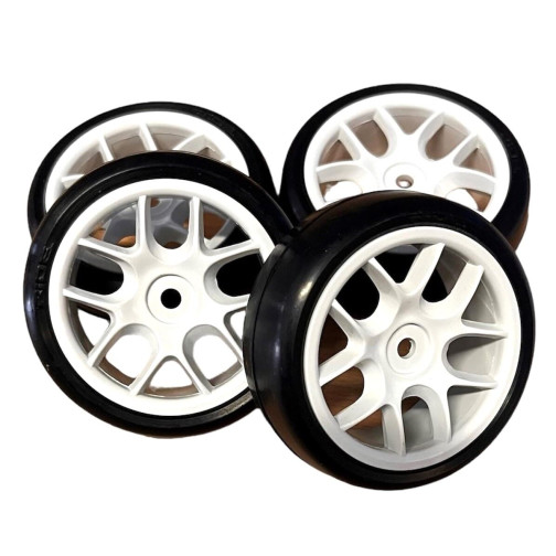 Ride Complete Wheel 1/10 Belted 24 mm auf 10-Spoke Rim (4) glued