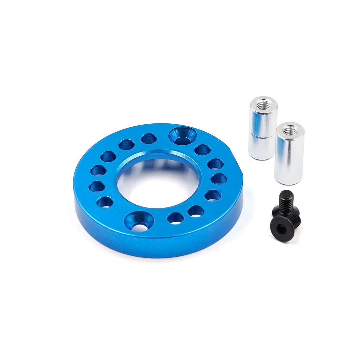 Xtra Speed Alu Motor Mount for Tamiya TA01 / TA02 blue