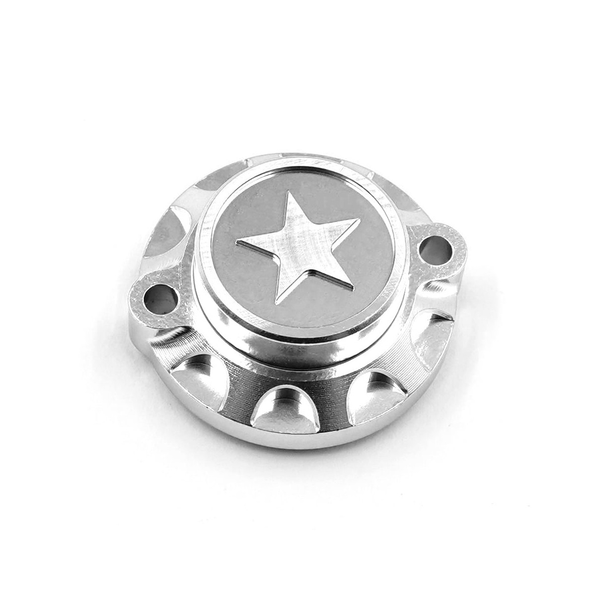 Xtra Speed Alu Motor Cover V2 silber für Grasshopper...