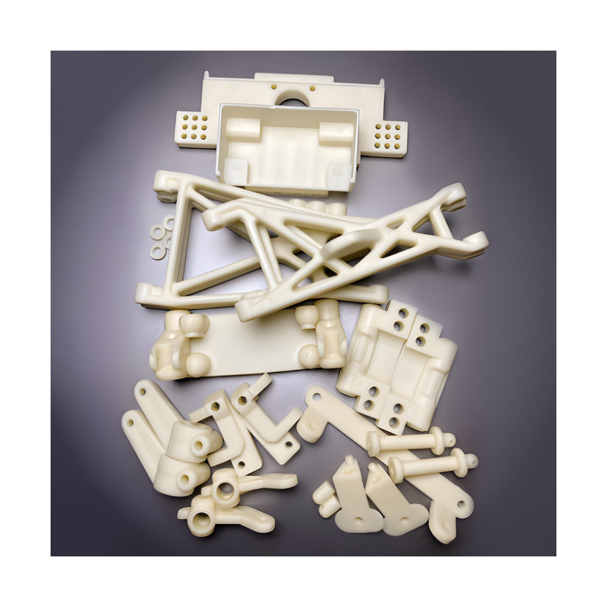 FanRC Plastic set, RC10T white