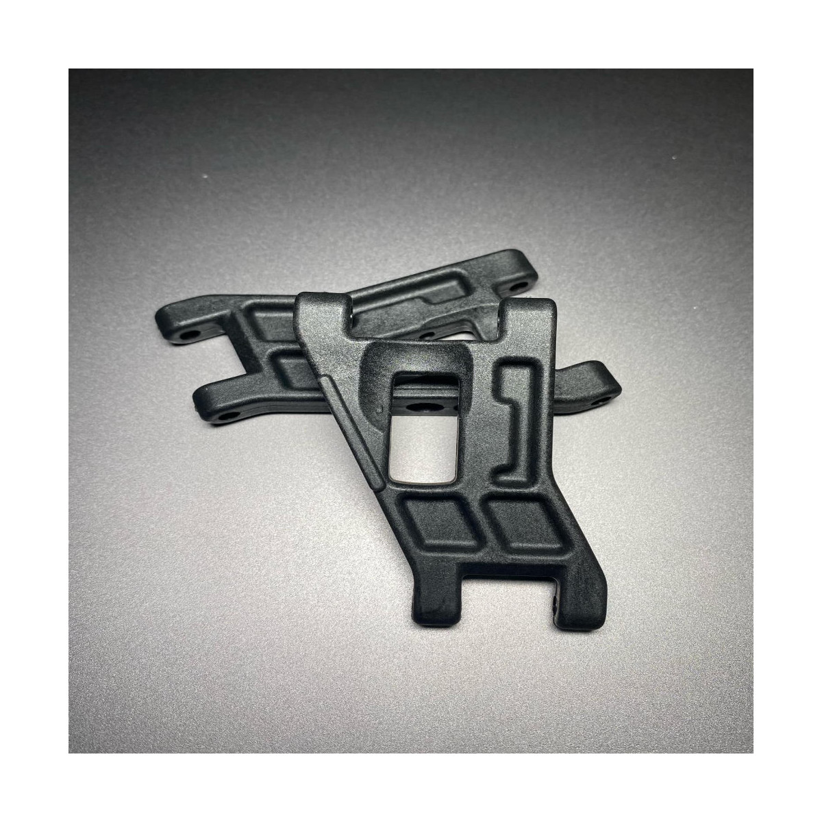 FanRC Front arms, black for RC10 Worlds