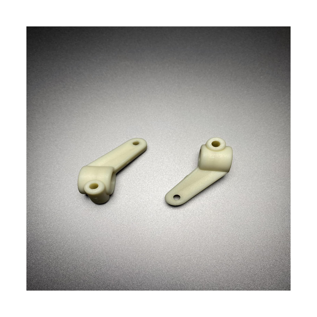 FanRC Knuckle RC10  worlds style 0 toe in, white