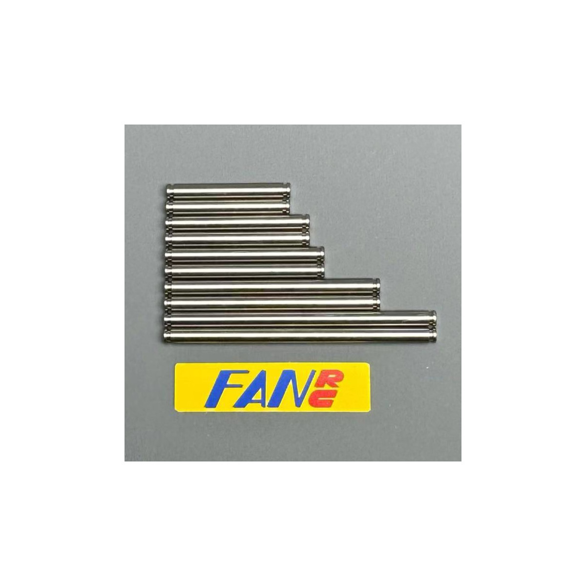 FanRC Ti Hinge pin set, für RC10T