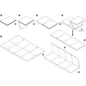 Donau MS-A0 Schneidematte A0 (900x1200x1,9 mm) faltbar