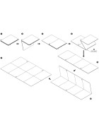 Donau MS-A0 Schneidematte A0 (900x1200x1,9 mm) faltbar